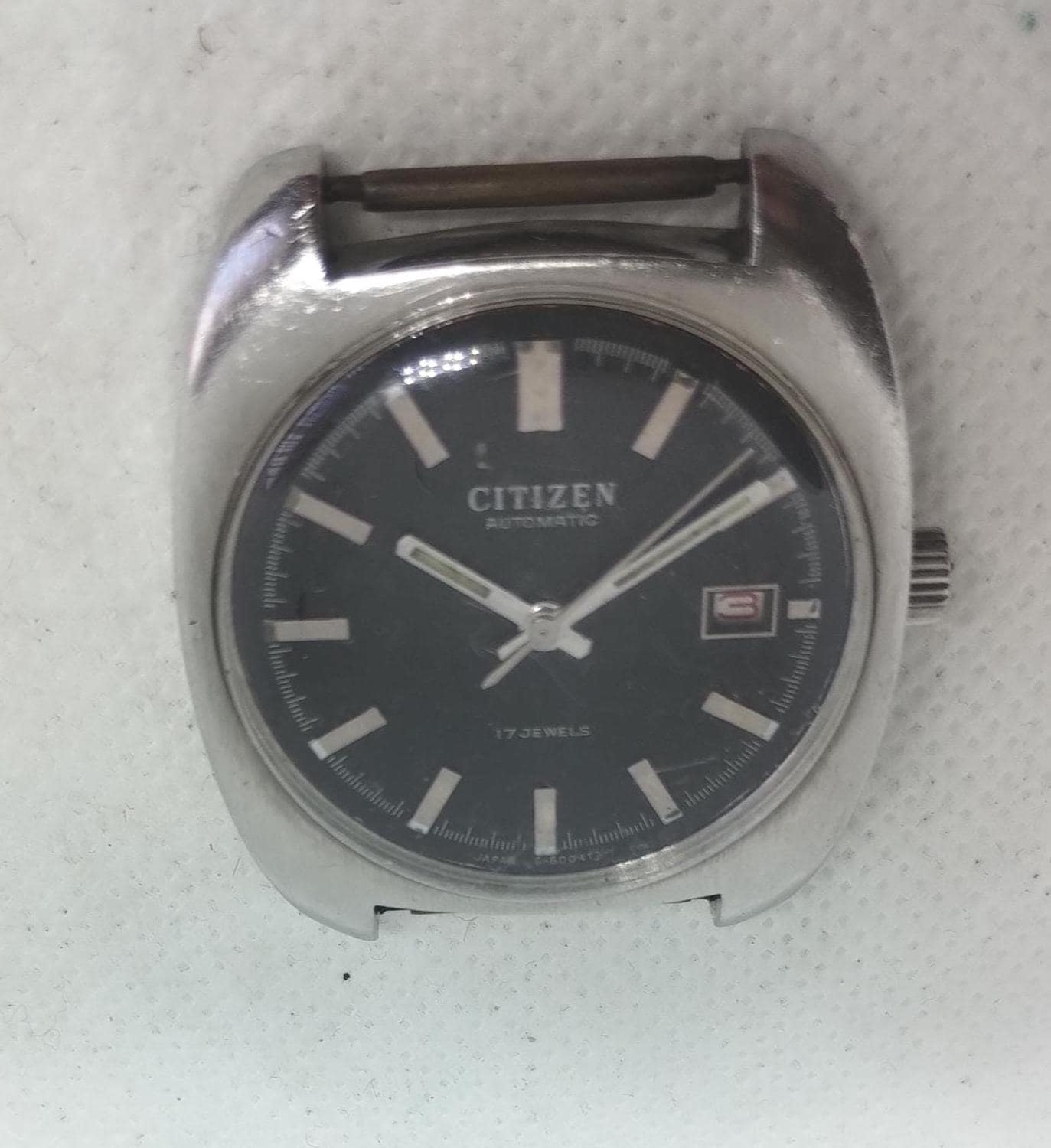 Vintage Automatic Watch Citizen 62-8018 17 Jewels Made in Japan