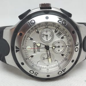 Movado Chronograph Watch Ref. 84.H7.1893.1 Series 800 Tom Brady