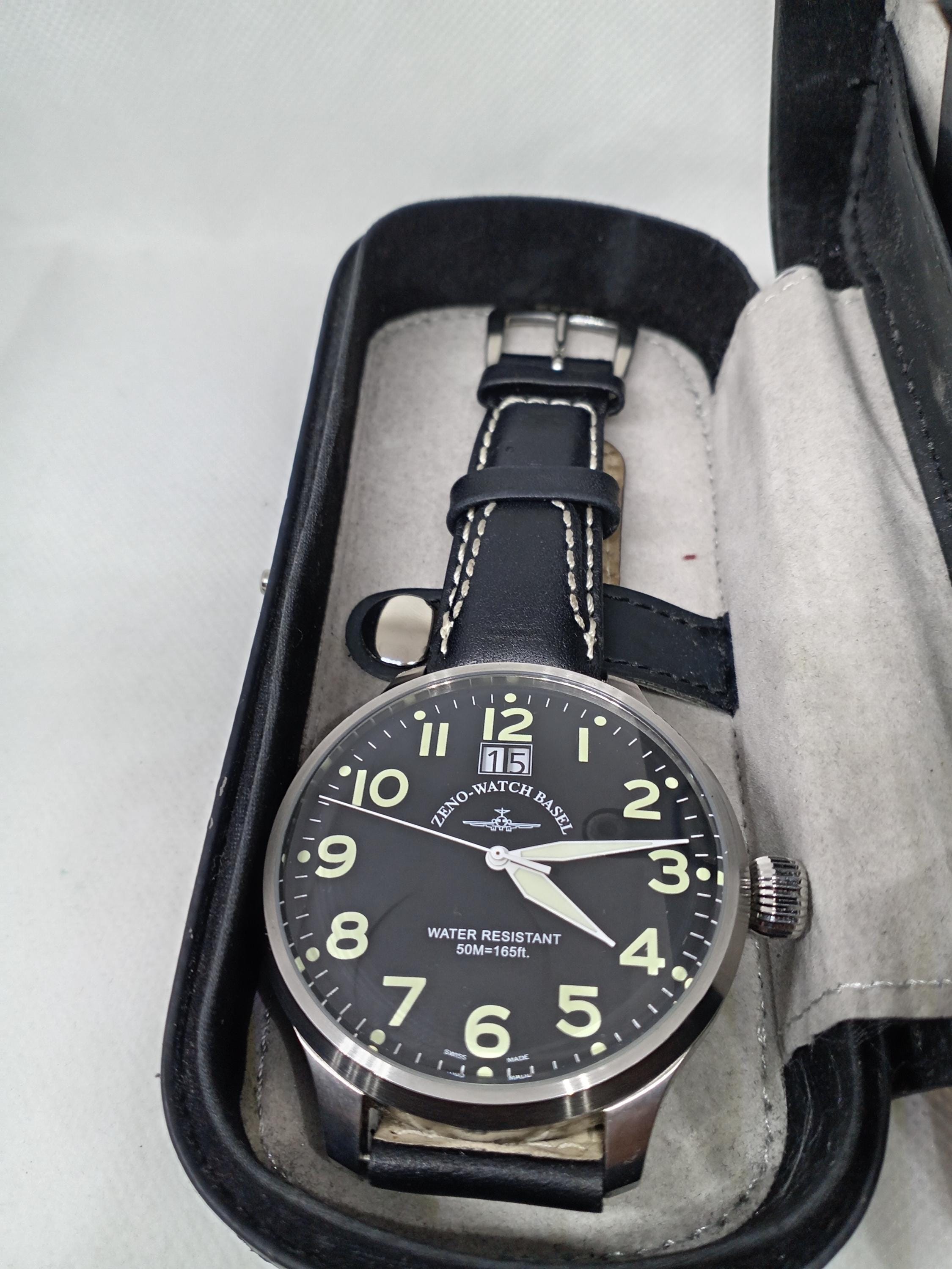 Large Zeno Watch Basel Flieger Watch Ref. 6221-7003 Swiss Made - Etsy