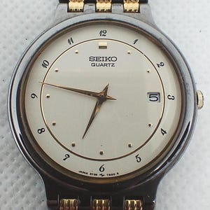 Vintage Men&#39;s watch SEIKO 5Y39-7A80 Made in Japan 90&#39;s.