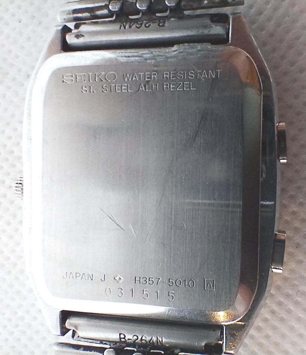 Vintage Ana - Digi Watch Seiko H357-5010 JAMES BOND Japan 80's. - Etsy