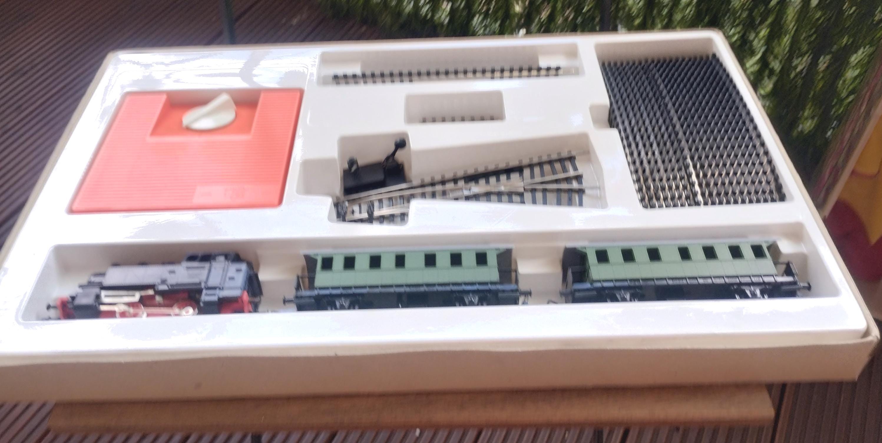 Vintage Rare Train Set PIKO JUNIOR 04006 HO 1:87 Made in Germany