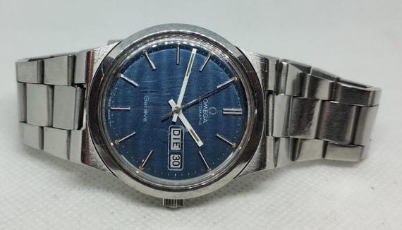 Vintage Men's Automatic Watch Omega Geneve Day Date Ref. 166.0174