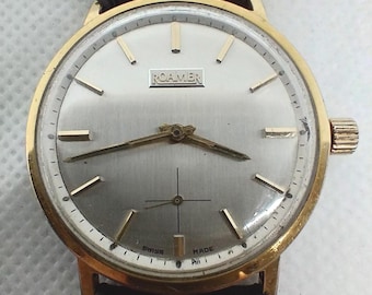 Vintage Men's Watch Roamer Brevete Waterproof Made in Swiss 70's