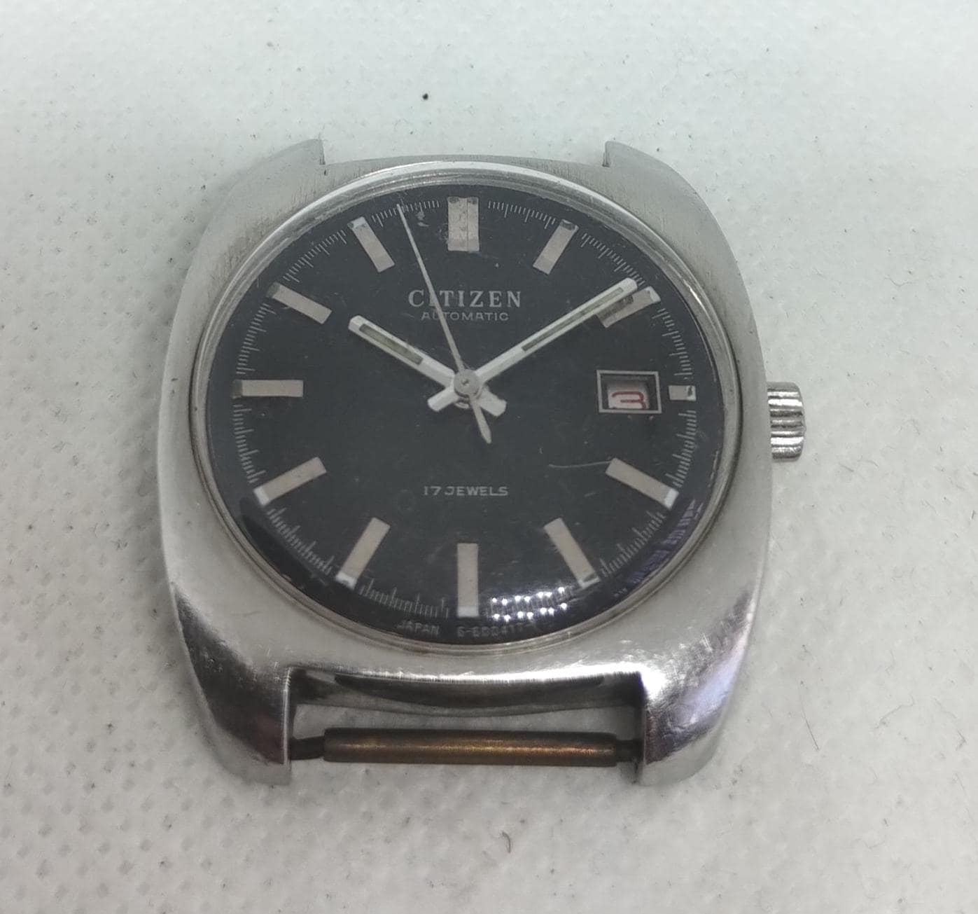 Vintage Automatic Watch Citizen 62-8018 17 Jewels Made in Japan