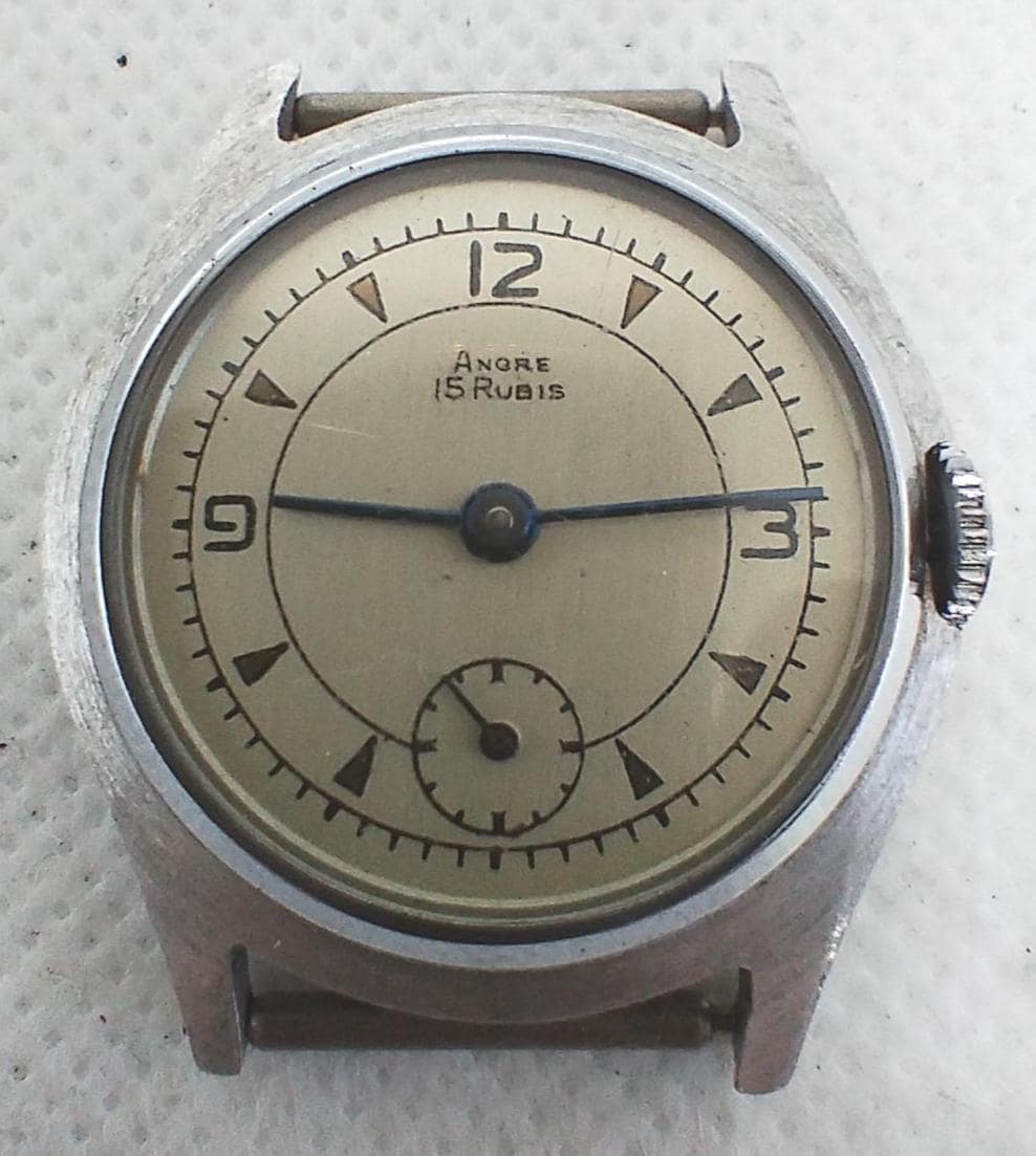 Rare Montre Vintage ADEX - Ancre 15 Rubis - Fonctionne