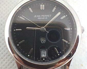 Jean Perret Geneve Wristwatch - Etsy Canada