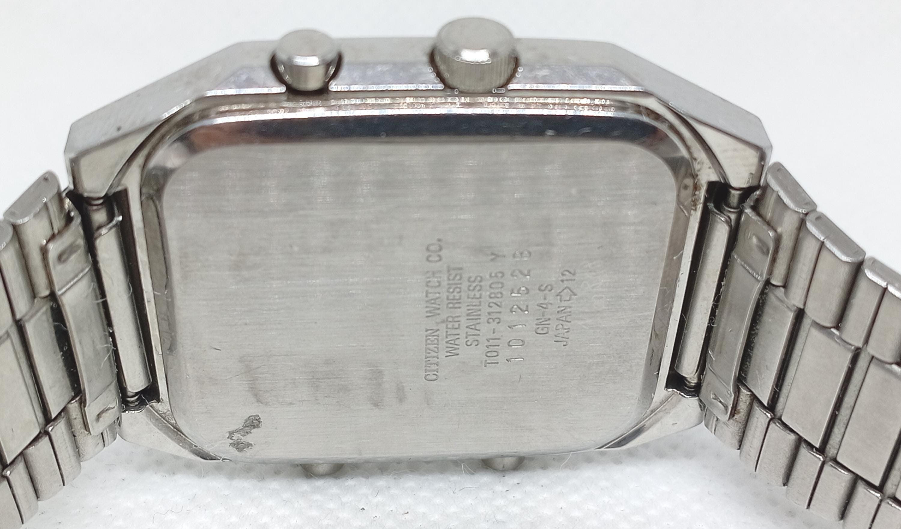 Vintage Alarm Chronograph Citizen T011-312805 Y Japan 80's. - Etsy