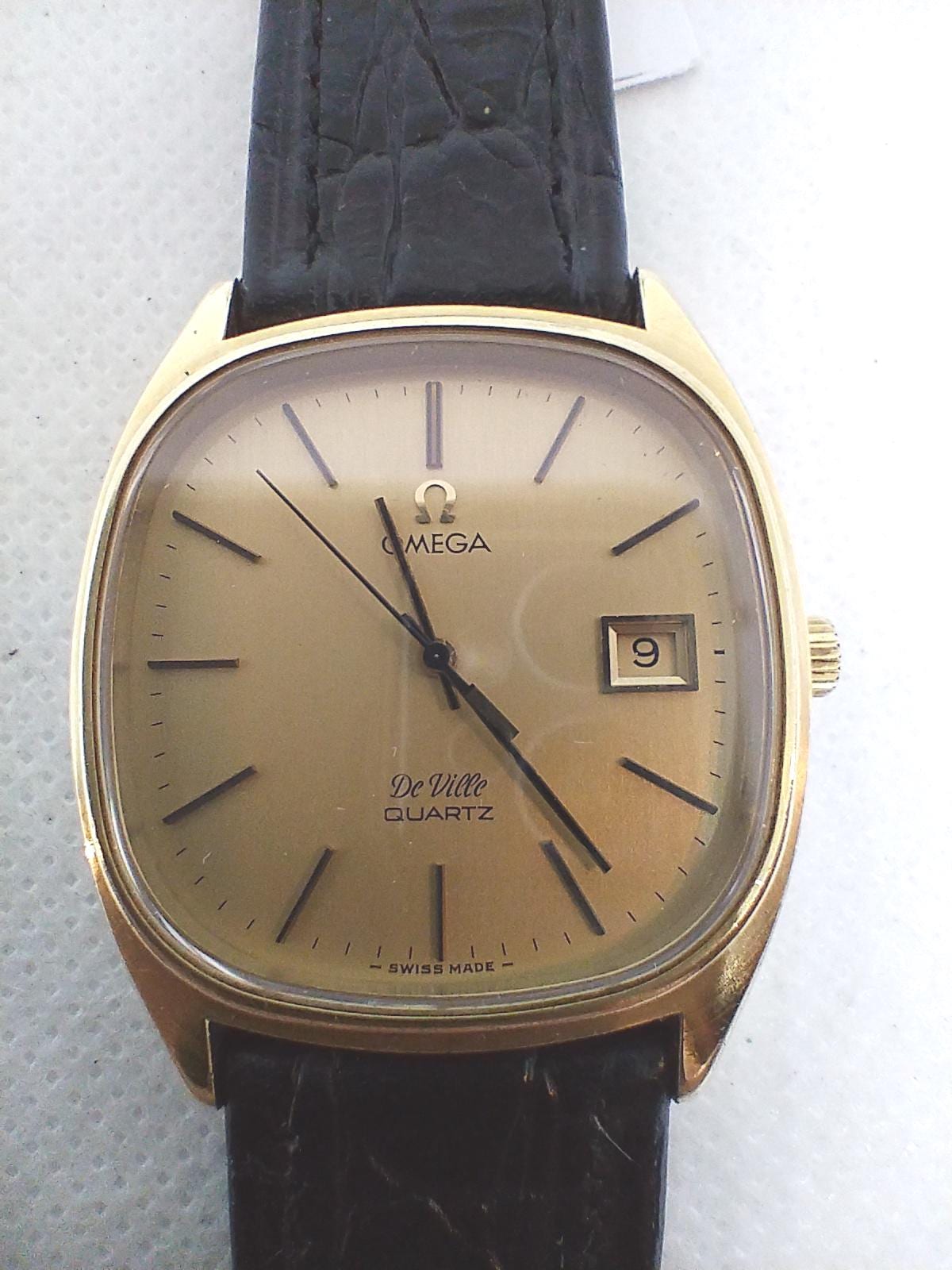 Vintage Men's Watch Omega De Ville Quartz Cal. 1342 Ref. 192.0034