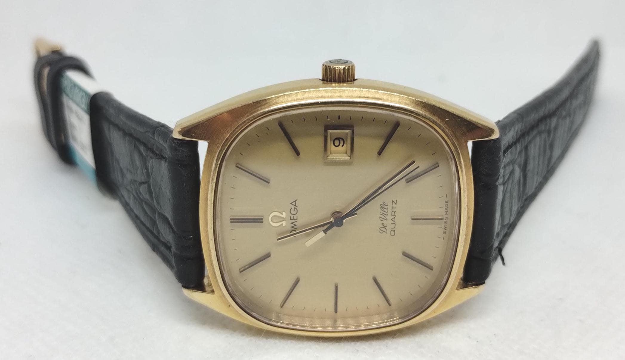 Vintage Men's Watch Omega De Ville Quartz Cal. 1342 Ref. 192.0034