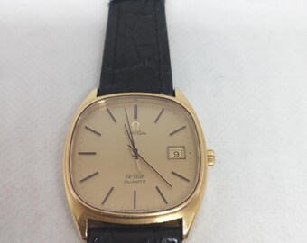 Vintage Men's Watch Omega De Ville Quartz Cal. 1342 Ref. 192.0034