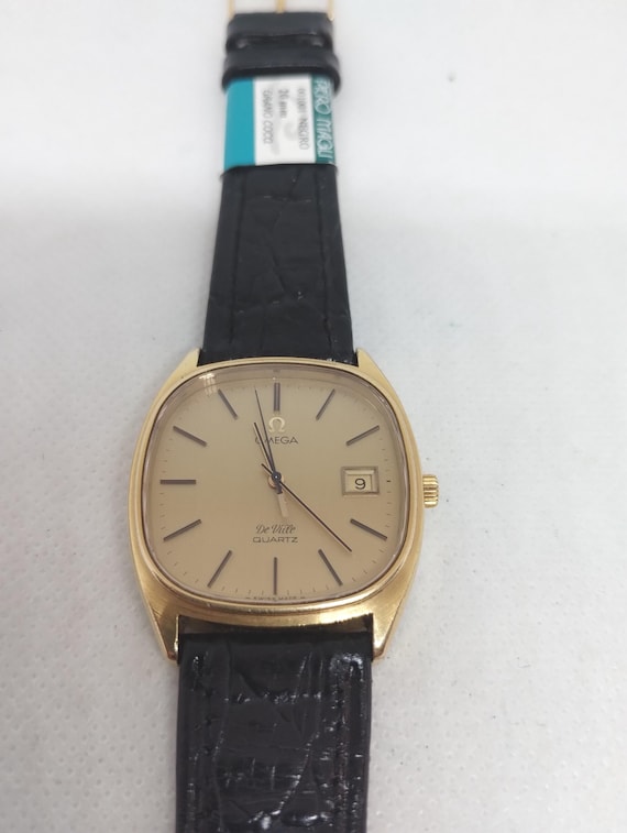 ヴィンテージ メンズ腕時計 オメガ デ・ヴィル クォーツ Cal. 1342 Ref