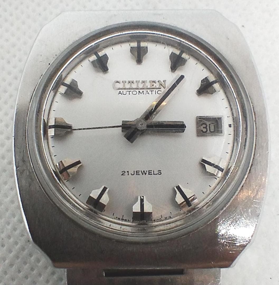 Vintage Automatic Watch Citizen 62-6457 21 Jewels Made in Japan