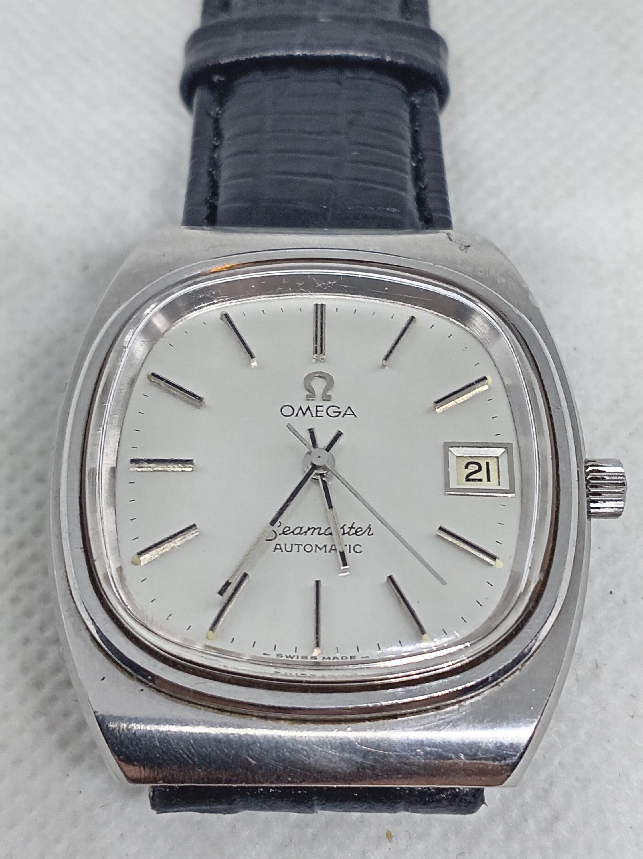 Vintage Men's Omega Automatic Seamaster Ref.166.0205 Swiss 70's