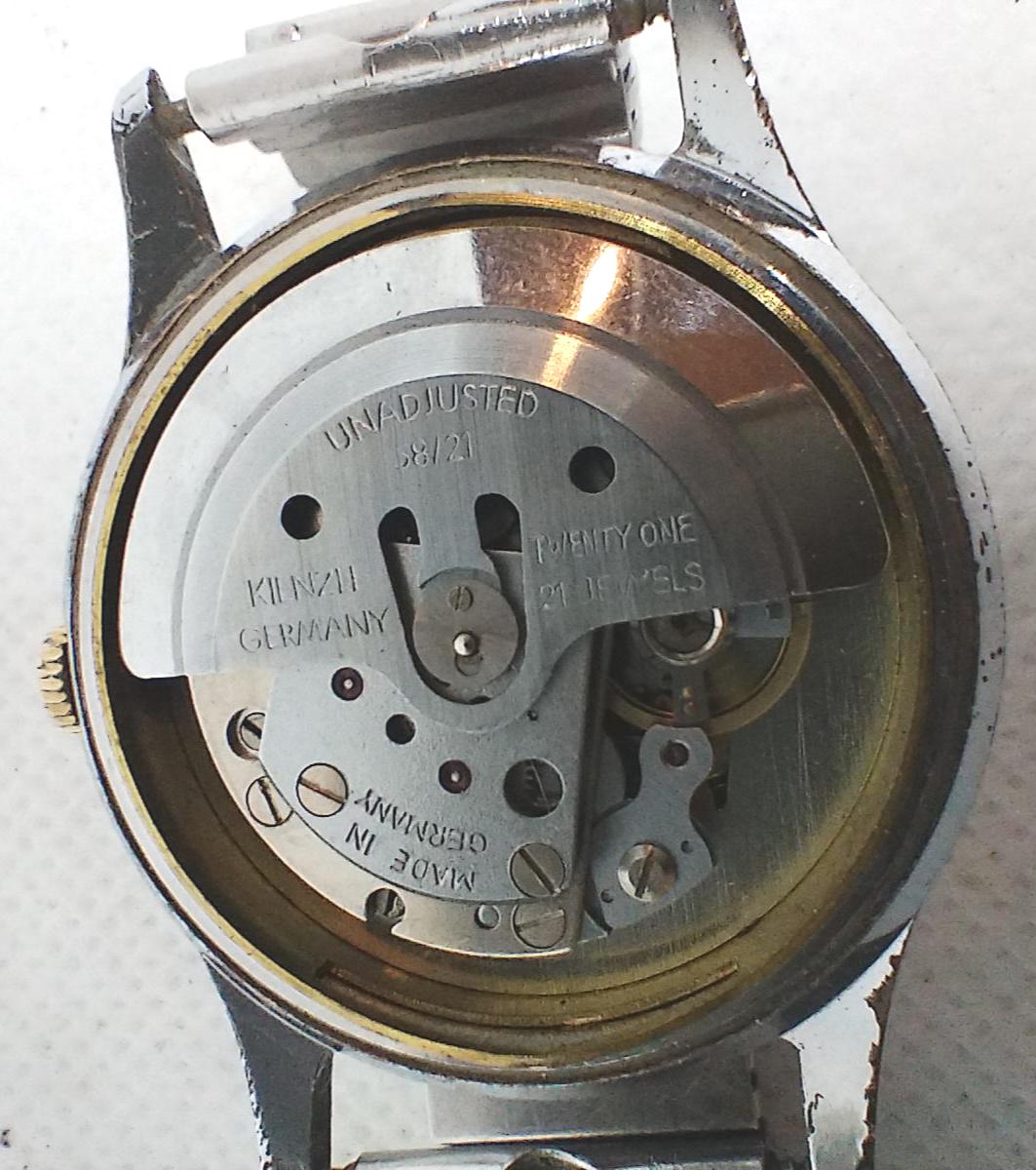 Vintage Men's Watch Kienzle Automatic 21 Rubis Cal. 58/21 Made in