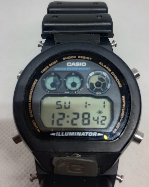 Vintage Digital Watch Casio G-shock DW - 6900 Module # 1289 Made