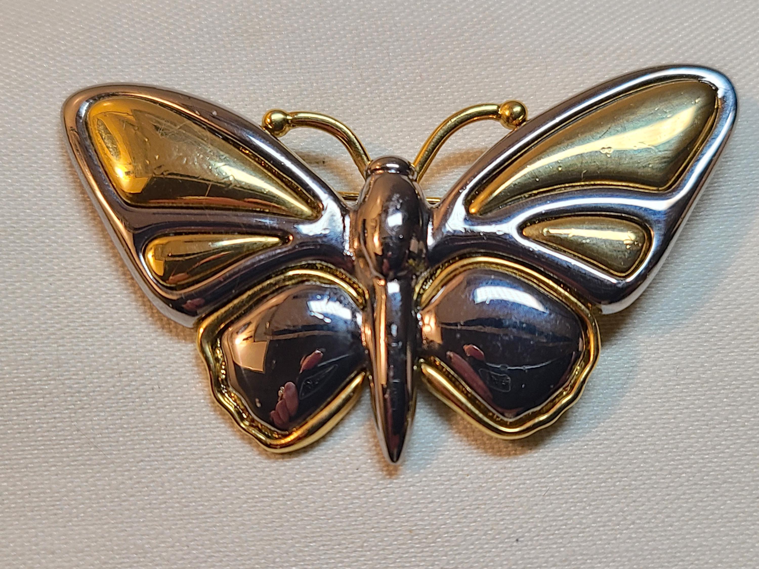 Lc Butterfly Brooch - Etsy Canada
