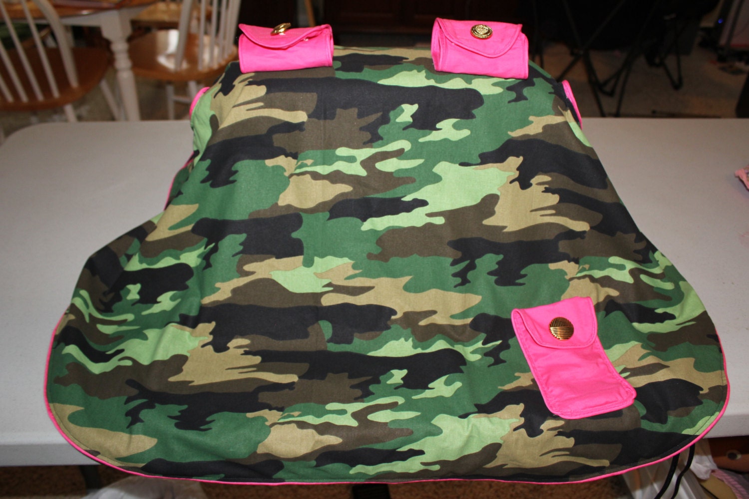 Infant Car Seat Canopy Camo Etsy