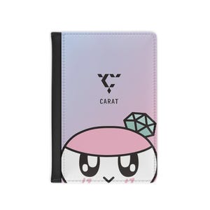 Bongbongie Passport Cover: Kawaii Carat Traveler Faux Leather Accessory
