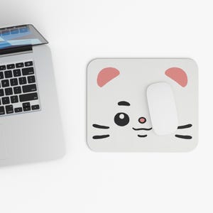 SKZOO JINIRET Mousepad: KPOP Stray Kids Hyunjin tecknad skrivbordsdekor bild 4