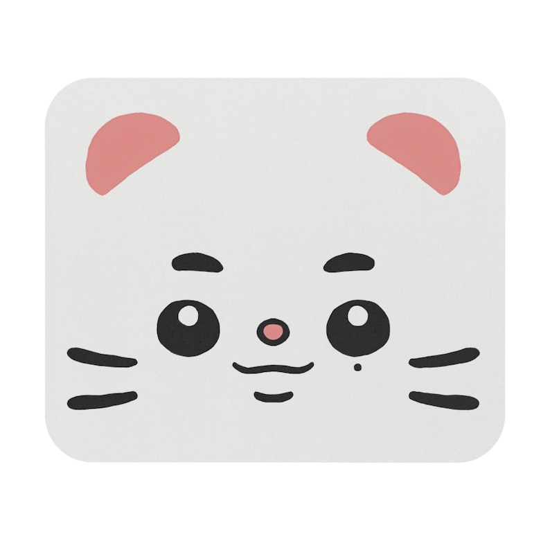SKZOO JINIRET Mousepad: KPOP Stray Kids Hyunjin tecknad skrivbordsdekor bild 1