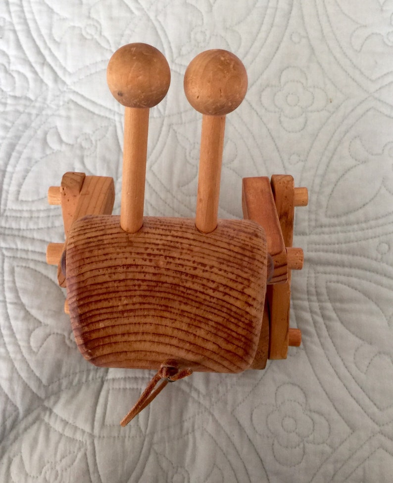 wooden caterpillar etsy