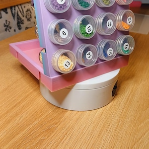 Diamond painting container organzier