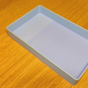 Large single placer diamond painting tray