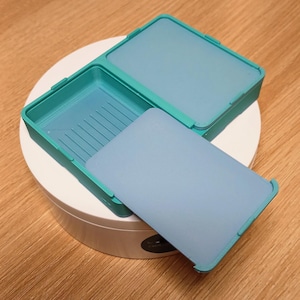 Stackable double trays