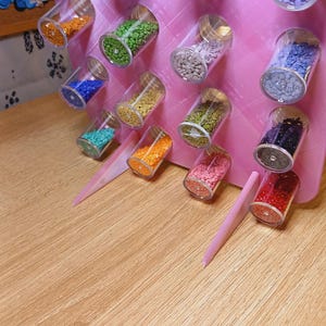 Diamond painting container storage