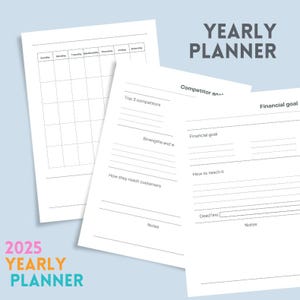 Digital Business Planner, Business Template, Small Business Planner, Content Planner, Social Media Planner, Side Hustle Planner, Goodnotes