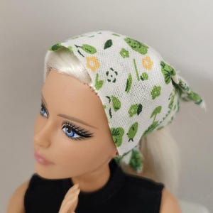 Floral Bandana Headband for 9&quot;-12&quot; fashion dolls