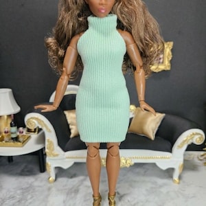 mint green dress on dark skin Green Spaghetti Straps Mermaid Elegant Formal Black Girls Slay Satin E –  bridalsew main image 1