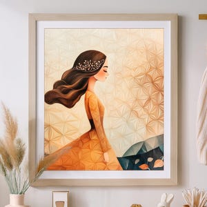 Sacred geometry Flower of Life wall art decor. High-quality digital download