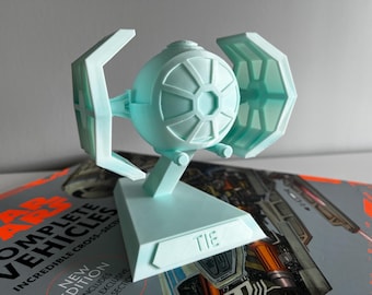 Star Wars TIE Fighter Caricature STL File: 3D Print, Display Model (Digital Download)