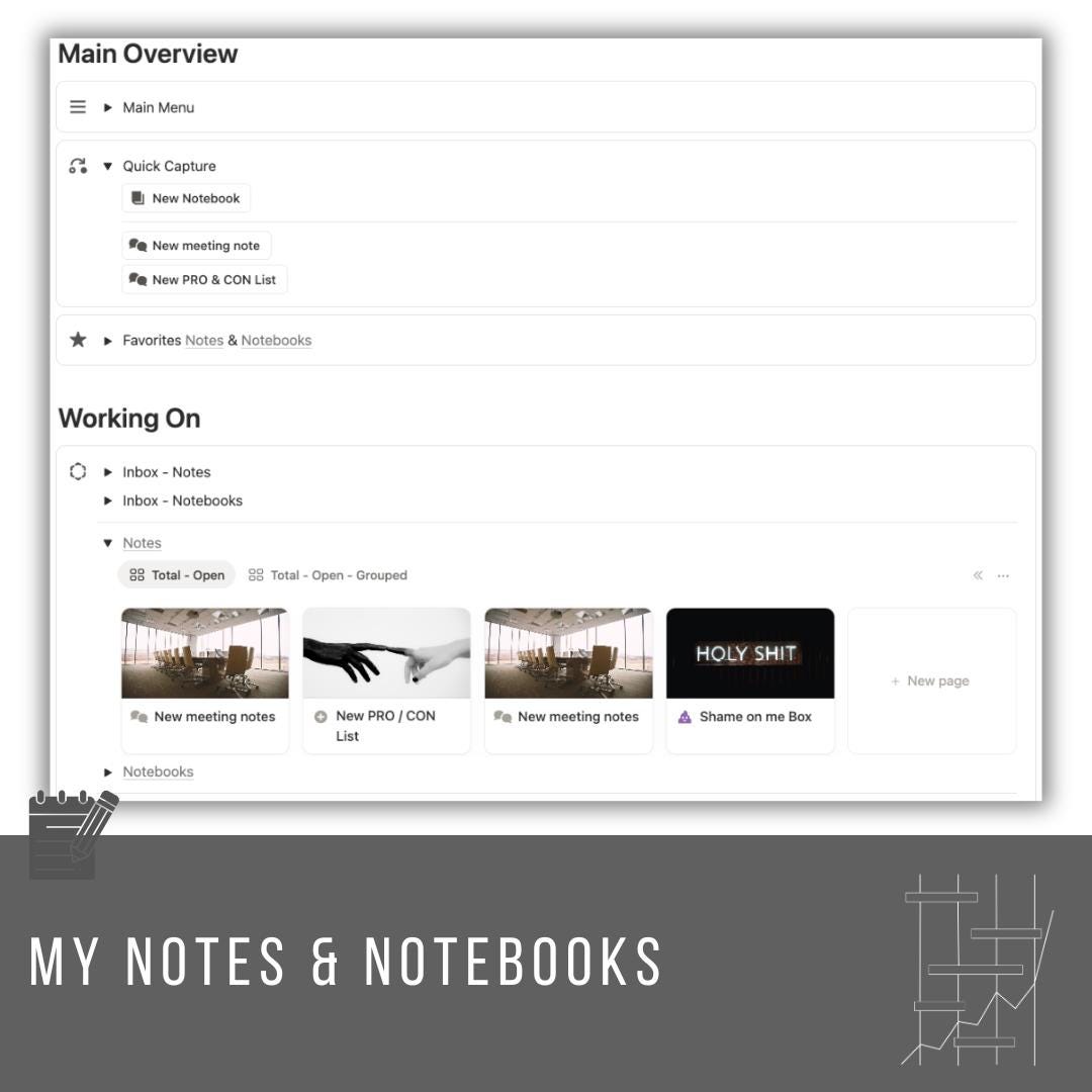 My Notes & Notebooks - Etsy