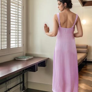 Silk Nightgown, Elegant Silk Sleepwear, Romantic Gift For Her, Luxury Lingerie