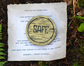 Survivor Season 40 Replica: 50/50 Safe Coin Prop (DUTY PAID)