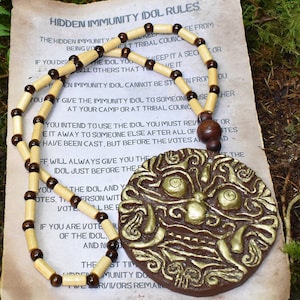 Survivor Hidden Immunity Idol seizoen 28 Cagayan Prop Replica (gratis verzending)