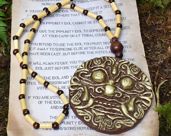 Survivor Season 28: Cagayan Immunity Idol Replica, Handmade Prop (DUTY PAID)