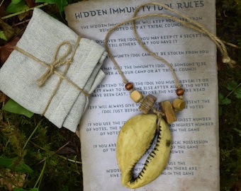 Survivor Season 33: Millenials vs. Gen X Hidden Immunity Idol Prop Replica (DUTY PAID)