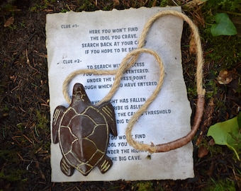 Survivor Season 14: Fiji Immunity Idol Prop Replica (DUTY PAID)
