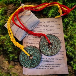 Survivor Hidden Immunity Idol Season 27 Blood Vs Water Prop Replica