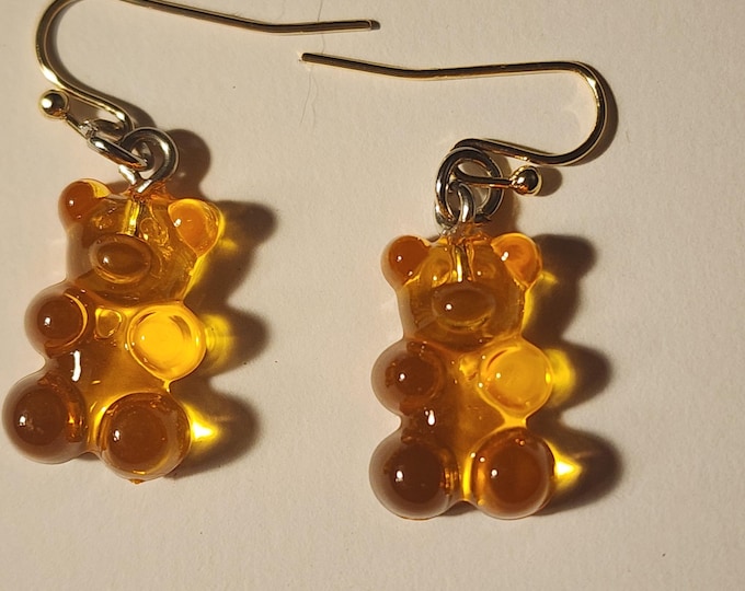 Colorful Gummy Bear Earrings