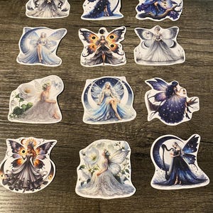 Fairy Stickers for Scrapbooking and Journaling