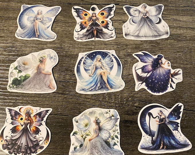 Fairy Stickers for Scrapbooking and Journaling