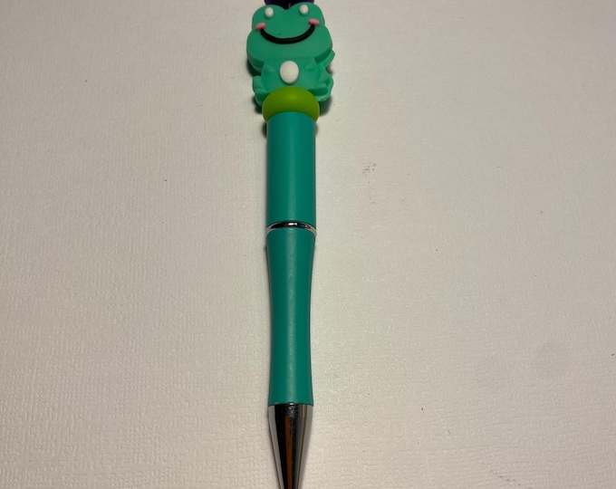 Ballpoint Pen with Frog charm