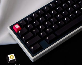 Teclas Pixel Pop: Juego de 150 teclas PBT con perfil Cherry para teclados mecánicos MX