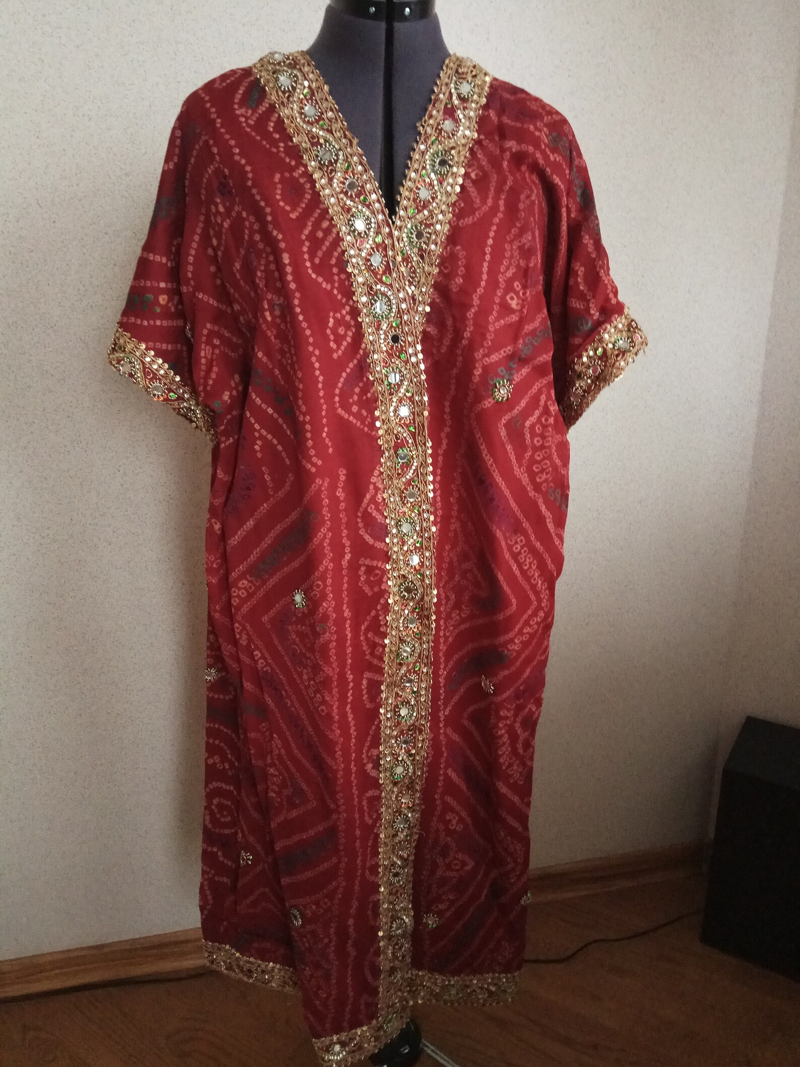 indian silk kaftans
