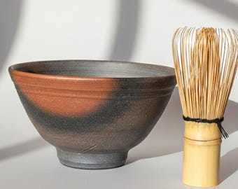Bizen Ware Matcha Tea Bowl by Izumi Motoyama – Signed With Box